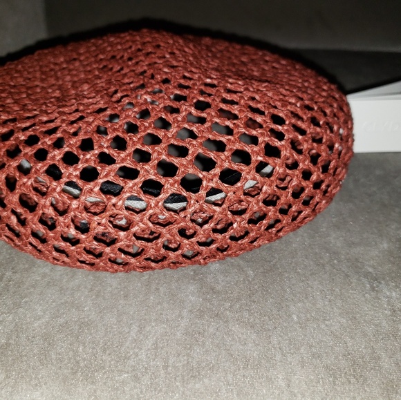 Clyde Accessories Clyde Brand Handmade Handwoven Acorn Beret Poshmark
